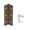 054XY-313AN-83 IVES Adjustable Half Surface Continuous Geared Hinges in Dark Bronze Anodized