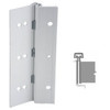 224HD-US28-83-EPT IVES Full Mortise Continuous Geared Hinges with Electrical Power Transfer Prep in Satin Aluminum