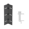 027XY-315AN-120-SECWDHM IVES Full Mortise Continuous Geared Hinges with Security Screws - Hex Pin Drive in Anodized Black