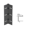 054XY-315AN-120-SECWDHM IVES Adjustable Half Surface Continuous Geared Hinges with Security Screws - Hex Pin Drive in Anodized Black