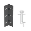 112XY-315AN-85-WD IVES Full Mortise Continuous Geared Hinges with Wood Screws in Anodized Black