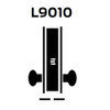 L9010-03L-605 Schlage L Series Passage Latch Commercial Mortise Lock with 03 Cast Lever Design in Bright Brass