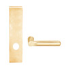 L9010-18L-606 Schlage L Series Passage Latch Commercial Mortise Lock with 18 Cast Lever Design in Satin Brass