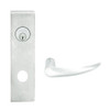 L9050P-OME-N-625 Schlage L Series Entrance Commercial Mortise Lock with Omega Lever Design in Bright Chrome