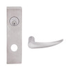L9050P-OME-N-630 Schlage L Series Entrance Commercial Mortise Lock with Omega Lever Design in Satin Stainless Steel