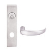 L9070P-17L-629 Schlage L Series Classroom Commercial Mortise Lock with 17 Cast Lever Design in Bright Stainless Steel