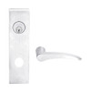 L9080P-12N-625-LH Schlage L Series Storeroom Commercial Mortise Lock with 12 Cast Lever Design in Bright Chrome