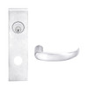 L9080P-17N-625 Schlage L Series Storeroom Commercial Mortise Lock with 17 Cast Lever Design in Bright Chrome
