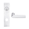 L9080P-01L-625 Schlage L Series Storeroom Commercial Mortise Lock with 01 Cast Lever Design in Bright Chrome