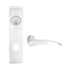 L9080P-12L-625-RH Schlage L Series Storeroom Commercial Mortise Lock with 12 Cast Lever Design in Bright Chrome