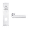 L9453P-01N-625 Schlage L Series Entrance with Deadbolt Commercial Mortise Lock with 01 Cast Lever Design in Bright Chrome