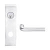 L9453P-02N-625 Schlage L Series Entrance with Deadbolt Commercial Mortise Lock with 02 Cast Lever Design in Bright Chrome