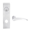 L9453P-12N-626-LH Schlage L Series Entrance with Deadbolt Commercial Mortise Lock with 12 Cast Lever Design in Satin Chrome