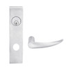 L9453P-OME-L-626 Schlage L Series Entrance with Deadbolt Commercial Mortise Lock with Omega Lever Design in Satin Chrome