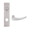 L9453P-OME-L-630 Schlage L Series Entrance with Deadbolt Commercial Mortise Lock with Omega Lever Design in Satin Stainless Steel