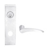 L9456P-12N-625-LH Schlage L Series Corridor with Deadbolt Commercial Mortise Lock with 12 Cast Lever Design in Bright Chrome