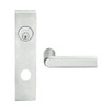 L9456P-01L-619 Schlage L Series Corridor with Deadbolt Commercial Mortise Lock with 01 Cast Lever Design in Satin Nickel