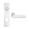 L9456P-01L-625 Schlage L Series Corridor with Deadbolt Commercial Mortise Lock with 01 Cast Lever Design in Bright Chrome