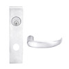 L9456P-17L-625 Schlage L Series Corridor with Deadbolt Commercial Mortise Lock with 17 Cast Lever Design in Bright Chrome