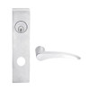 L9480P-12L-626-LH Schlage L Series Storeroom with Deadbolt Commercial Mortise Lock with 12 Cast Lever Design in Satin Chrome
