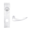 L9480P-OME-L-625 Schlage L Series Storeroom with Deadbolt Commercial Mortise Lock with Omega Lever Design in Bright Chrome
