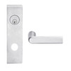 L9050L-01N-626 Schlage L Series Less Cylinder Entrance Commercial Mortise Lock with 01 Cast Lever Design in Satin Chrome