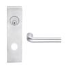 L9050L-02N-626 Schlage L Series Less Cylinder Entrance Commercial Mortise Lock with 02 Cast Lever Design in Satin Chrome