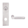 L9050L-18N-629 Schlage L Series Less Cylinder Entrance Commercial Mortise Lock with 18 Cast Lever Design in Bright Stainless Steel