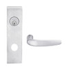 L9050L-07N-626 Schlage L Series Less Cylinder Entrance Commercial Mortise Lock with 07 Cast Lever Design in Satin Chrome