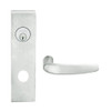 L9050L-07N-619 Schlage L Series Less Cylinder Entrance Commercial Mortise Lock with 07 Cast Lever Design in Satin Nickel