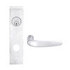 L9050L-07L-625 Schlage L Series Less Cylinder Entrance Commercial Mortise Lock with 07 Cast Lever Design in Bright Chrome
