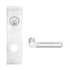 L9070L-18N-625 Schlage L Series Less Cylinder Classroom Commercial Mortise Lock with 18 Cast Lever Design in Bright Chrome