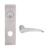 L9070L-12N-630-LH Schlage L Series Less Cylinder Classroom Commercial Mortise Lock with 12 Cast Lever Design in Satin Stainless Steel