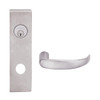 L9070L-17N-630 Schlage L Series Less Cylinder Classroom Commercial Mortise Lock with 17 Cast Lever Design in Satin Stainless Steel