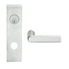 L9080L-01N-619 Schlage L Series Less Cylinder Storeroom Commercial Mortise Lock with 01 Cast Lever Design in Satin Nickel