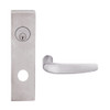 L9080L-07N-630 Schlage L Series Less Cylinder Storeroom Commercial Mortise Lock with 07 Cast Lever Design in Satin Stainless Steel