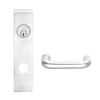 L9080L-03L-625 Schlage L Series Less Cylinder Storeroom Commercial Mortise Lock with 03 Cast Lever Design in Bright Chrome