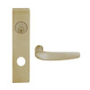 L9080L-07L-613 Schlage L Series Less Cylinder Storeroom Commercial Mortise Lock with 07 Cast Lever Design in Oil Rubbed Bronze