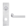 L9453L-02N-626 Schlage L Series Less Cylinder Entrance with Deadbolt Commercial Mortise Lock with 02 Cast Lever Design in Satin Chrome