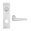L9453L-05N-626 Schlage L Series Less Cylinder Entrance with Deadbolt Commercial Mortise Lock with 05 Cast Lever Design in Satin Chrome