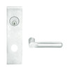 L9453L-18N-619 Schlage L Series Less Cylinder Entrance with Deadbolt Commercial Mortise Lock with 18 Cast Lever Design in Satin Nickel