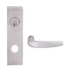 L9453L-07N-630 Schlage L Series Less Cylinder Entrance with Deadbolt Commercial Mortise Lock with 07 Cast Lever Design in Satin Stainless Steel