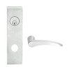 L9453L-12N-619-LH Schlage L Series Less Cylinder Entrance with Deadbolt Commercial Mortise Lock with 12 Cast Lever Design in Satin Nickel