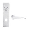 L9453L-12N-626-RH Schlage L Series Less Cylinder Entrance with Deadbolt Commercial Mortise Lock with 12 Cast Lever Design in Satin Chrome