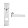 L9453L-01L-626 Schlage L Series Less Cylinder Entrance with Deadbolt Commercial Mortise Lock with 01 Cast Lever Design in Satin Chrome