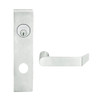 L9453L-06L-619 Schlage L Series Less Cylinder Entrance with Deadbolt Commercial Mortise Lock with 06 Cast Lever Design in Satin Nickel