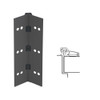 054XY-315AN-120-TEKWD IVES Adjustable Half Surface Continuous Geared Hinges with Wood Screws in Anodized Black