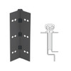 112XY-315AN-95-TF IVES Full Mortise Continuous Geared Hinges with Thread Forming Screws in Anodized Black