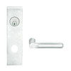 L9456L-18N-619 Schlage L Series Less Cylinder Corridor with Deadbolt Commercial Mortise Lock with 18 Cast Lever Design in Satin Nickel