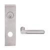 L9456L-18N-630 Schlage L Series Less Cylinder Corridor with Deadbolt Commercial Mortise Lock with 18 Cast Lever Design in Satin Stainless Steel
